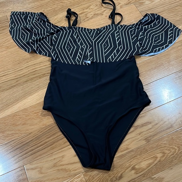 Other - Women’s one piece off shoulder swimsuit